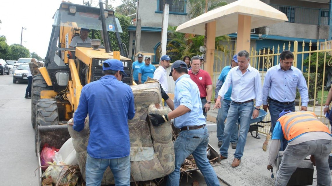 Miles de Tampiqueños de la Zona Norte se Benefician con Jornadas de Limpieza