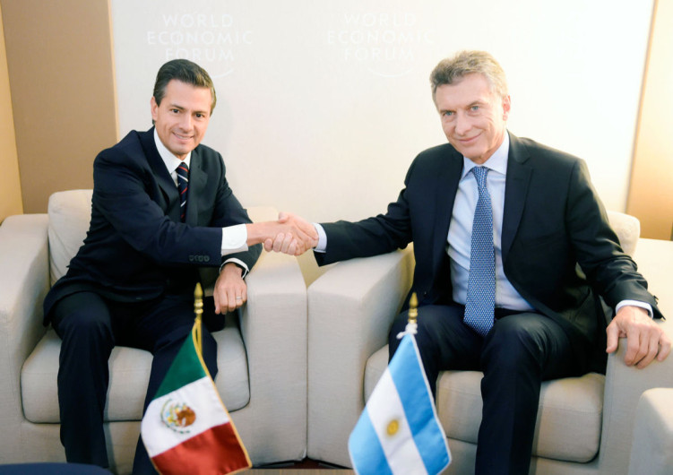 EPN agradece a presidente argentino solidaridad ante amenazas de Trump