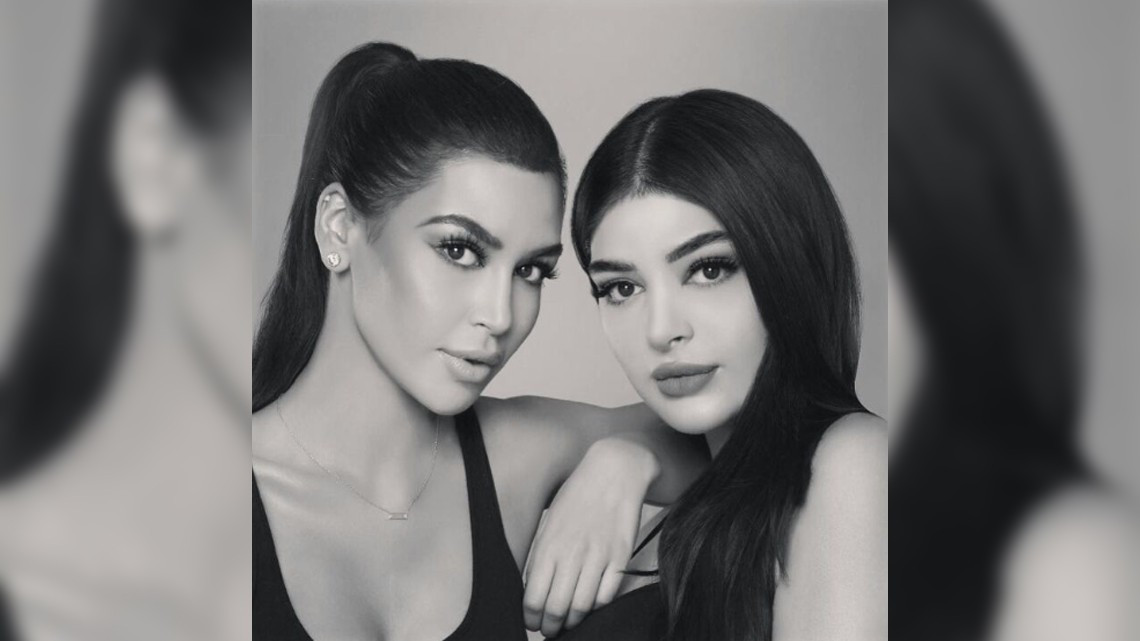 Estas hermanas son idénticas a Kylie Jenner y Kim Kardashian