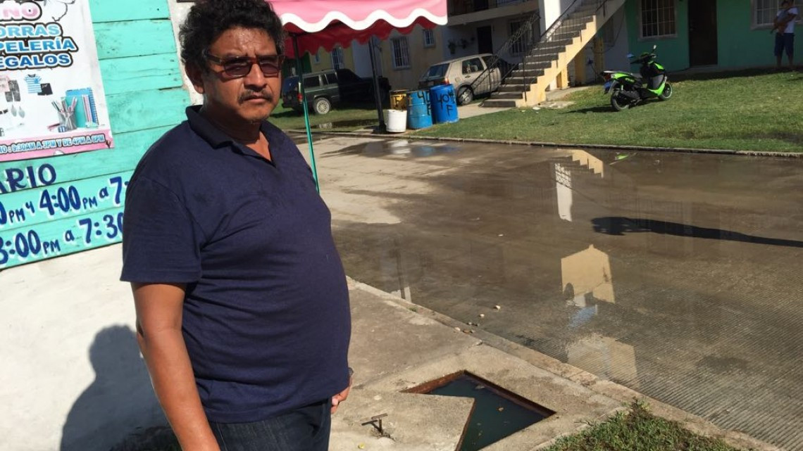 Fraccionamiento nuevo con serios problemas estructurales y sociales