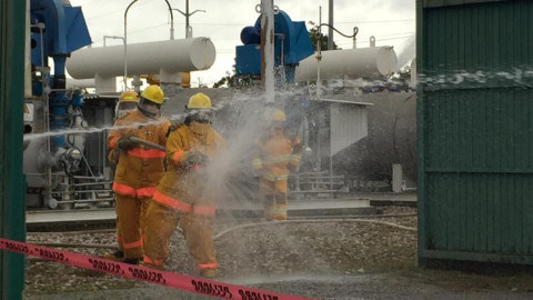 Realizan simulacro mayor de accidente en la zona industrial de Altamira