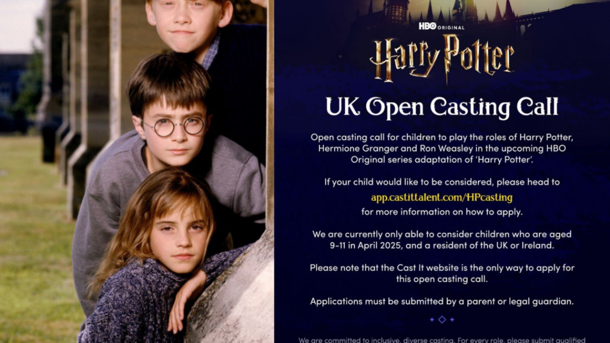 Lanzan casting para nueva serie de Harry Potter