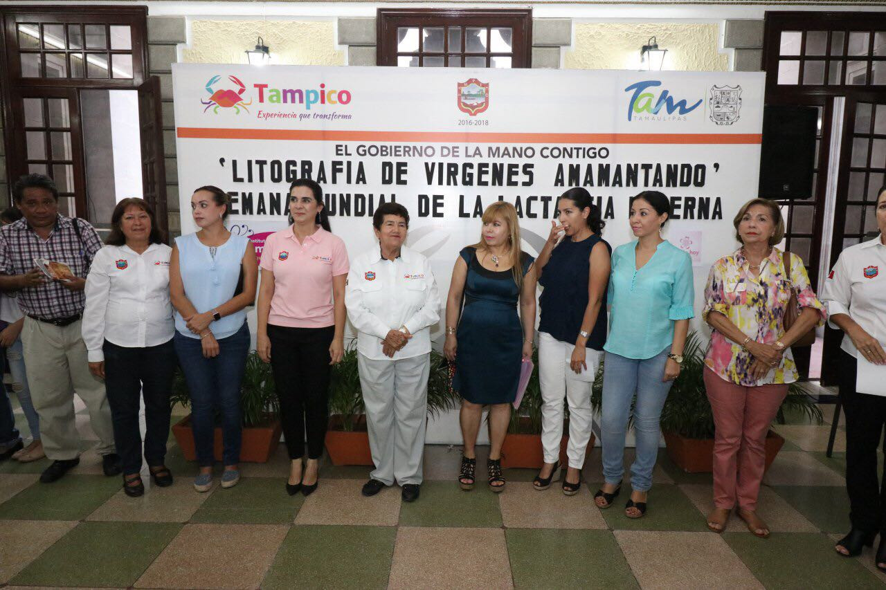 Gobierno de Tampico apoya cultura de la lactancia materna