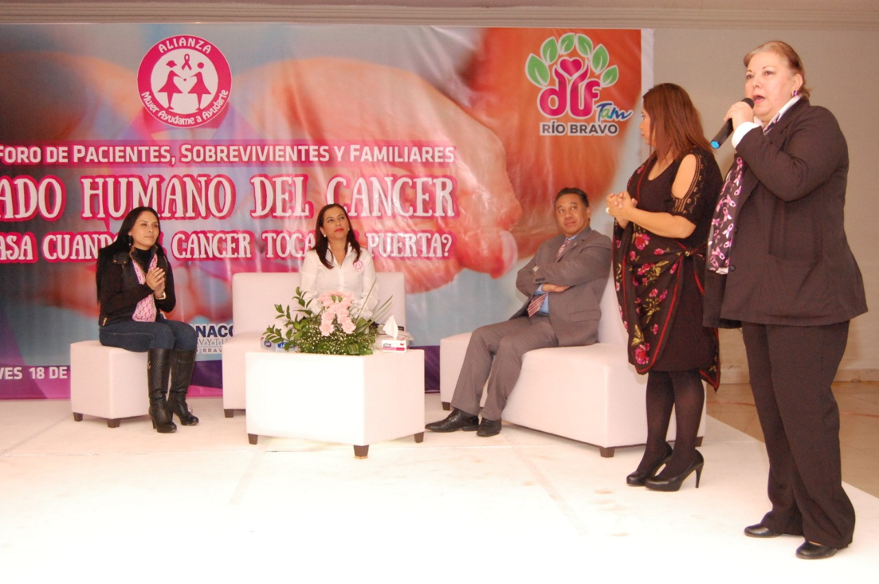 Mujer Ayúdame a Ayudarte A.C y DIF Municipal, presiden Primer Foro de Pacientes sobrevivientes de cáncer