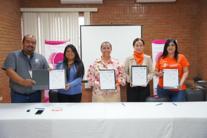 Firman INMUJER y CECATI convenio de colaboración para becar a mujeres de Nuevo Laredo