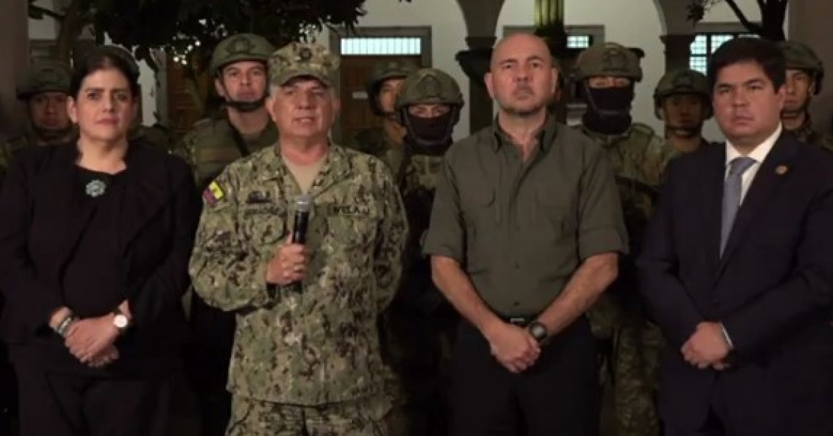 Ecuador  declara Conflicto Armado Interno tras escalada de violencia