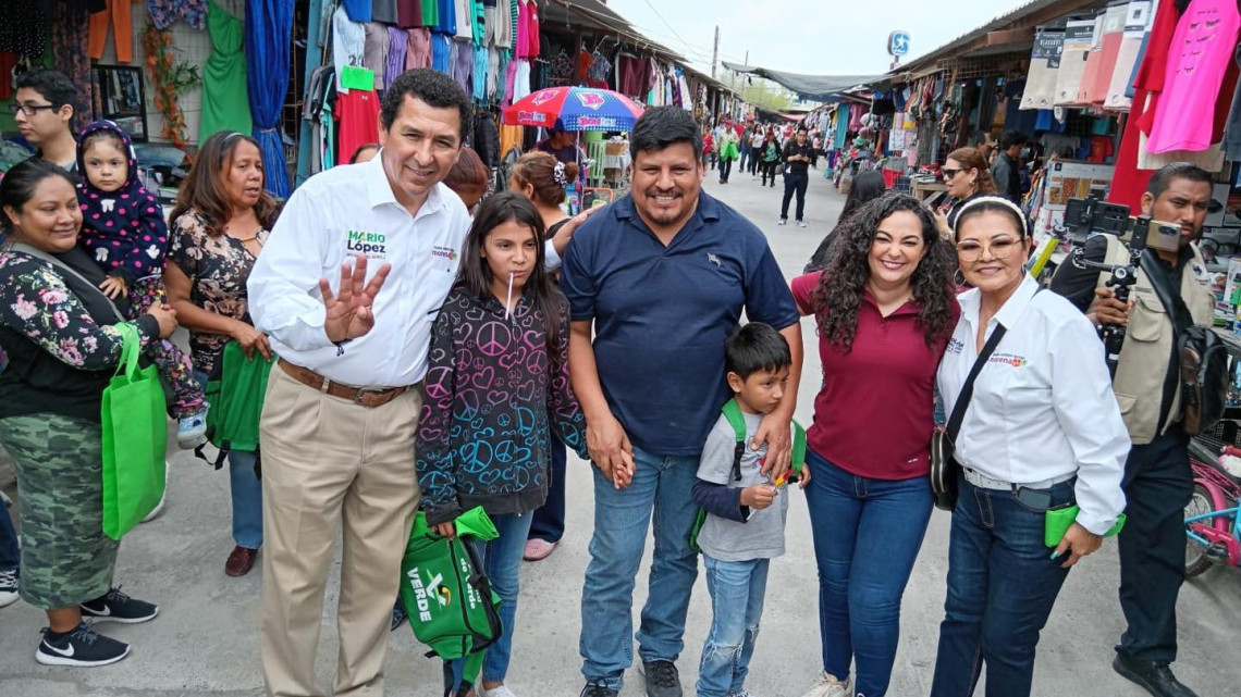 Mario López arranca su campaña a la Diputación Federal por Matamoros