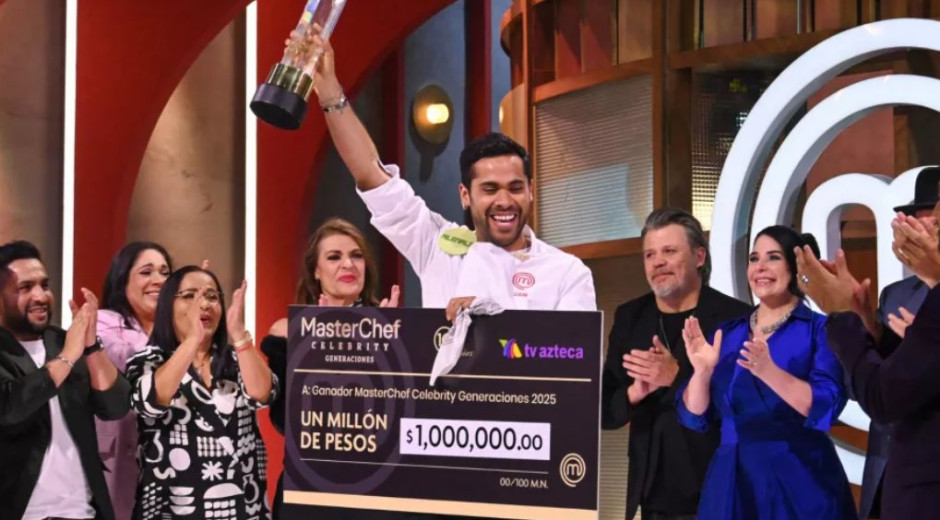 MasterChef Celebrity México 2025: ¡Dani Valle se lleva el premio al mejor cocinero!