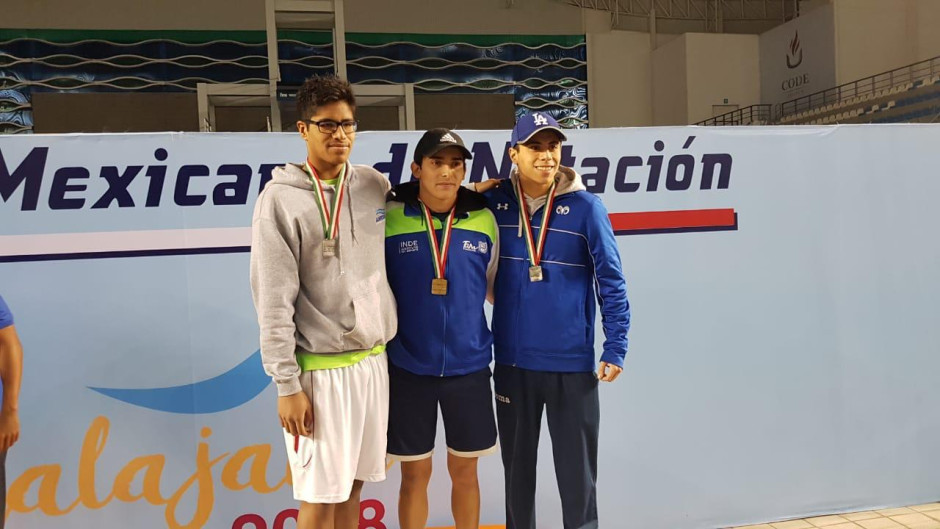 Nadadores tamaulipecos entre los mejores 10 nacionales