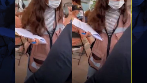 Lady Prole, Servidora de la nación en Puerto Vallarta se niega a vacunar adultos mayores de otros municipios 