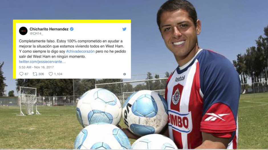 'Chicharito' rompe el silencio acerca de su posible regreso a Chivas