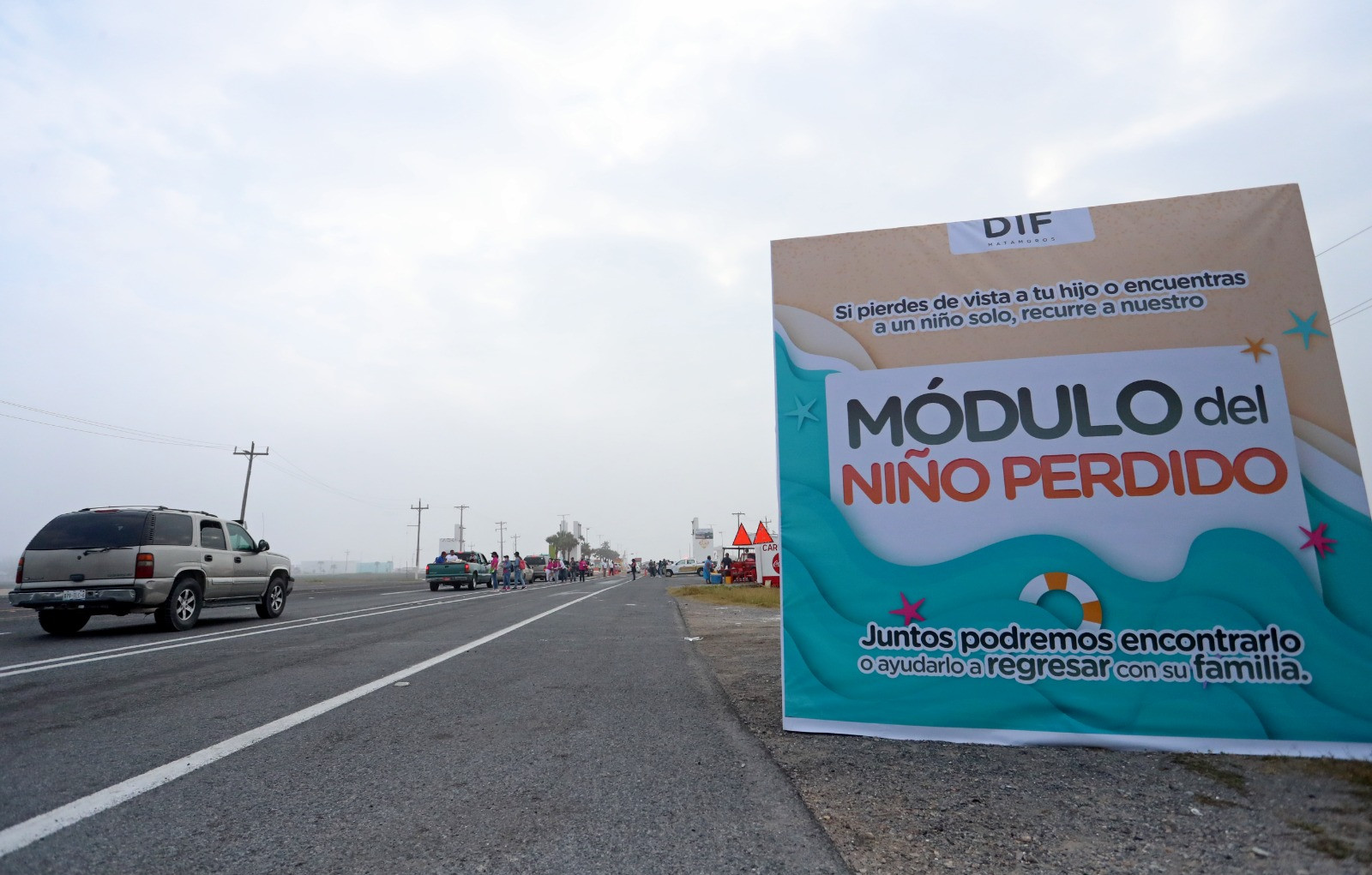 Instalará el DIF Matamoros “Modulo del niño perdido” en la Playa Bagdad 