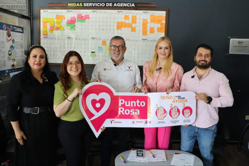 Concluye IMT los 16 días de activismo con la firma de convenios Punto Rosa en El Mante