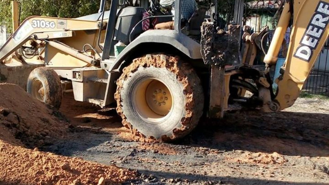 Comapa realiza trabajos en sectores de la ciudad