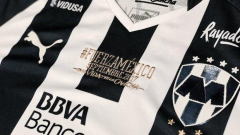 Rayados mostraran su apoyo a victimas del sismo en su jersey 
