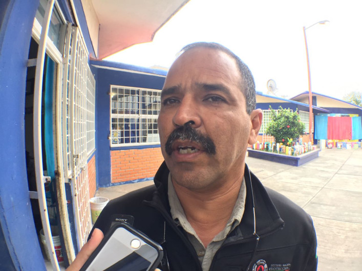 Protección civil inspecciona escuelas primarias 