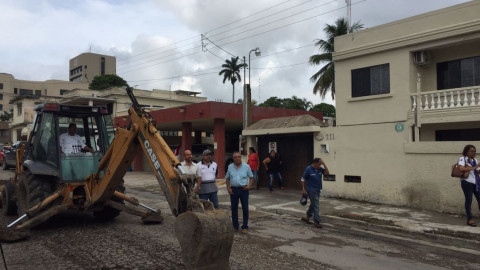 Invertirán 5 mdp en pavimentación de calle