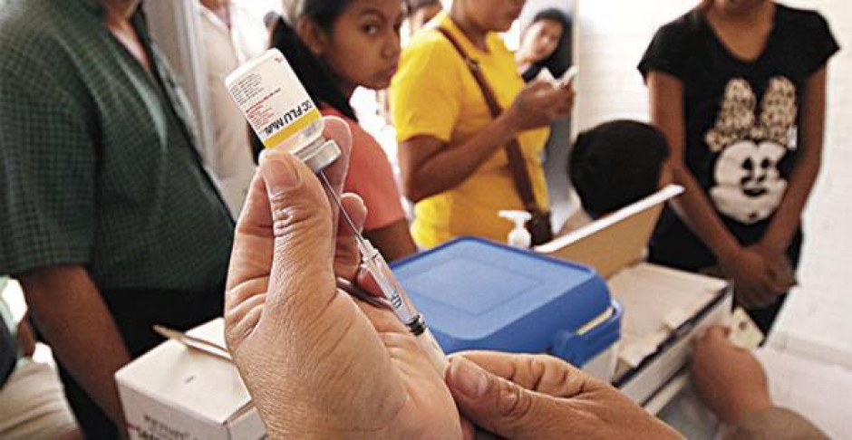 El 85% de defunciones por el A H1N1 no fue vacunado