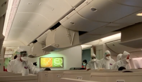 Minuciosas revisiones en Italia en vuelos procedentes de Hong Kong