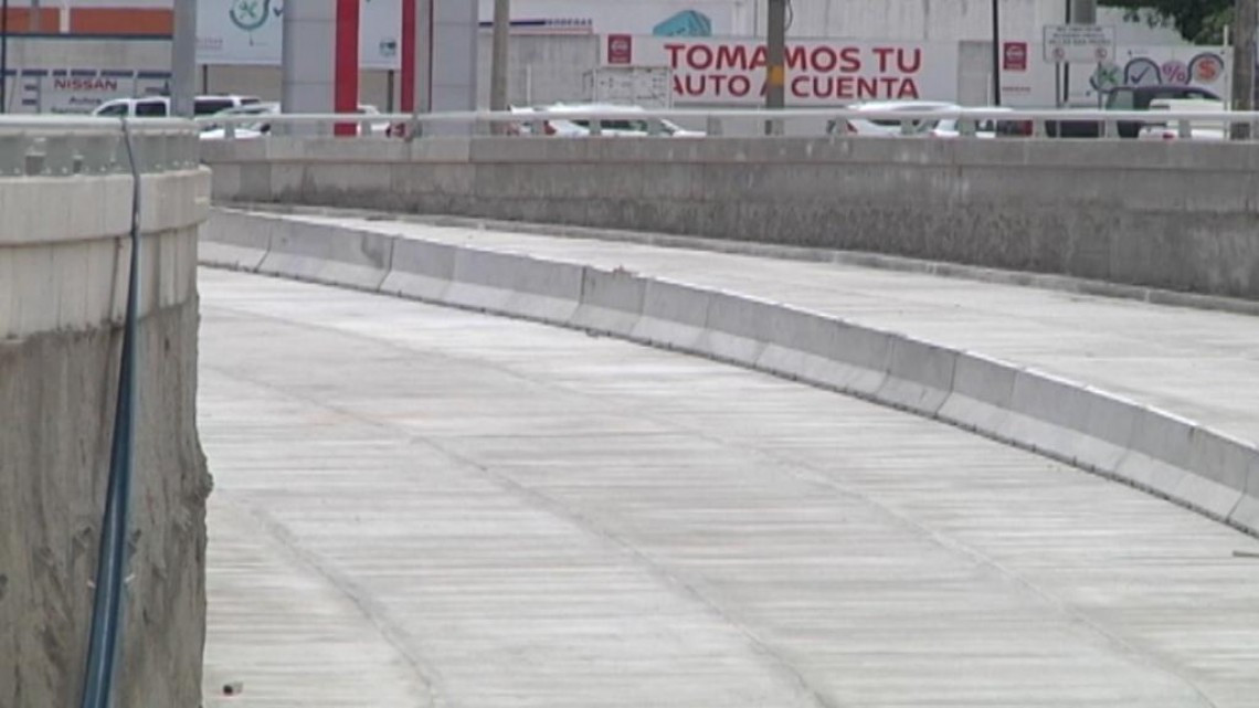 Paso deprimido apunto de abrirse a la circulación vehicular