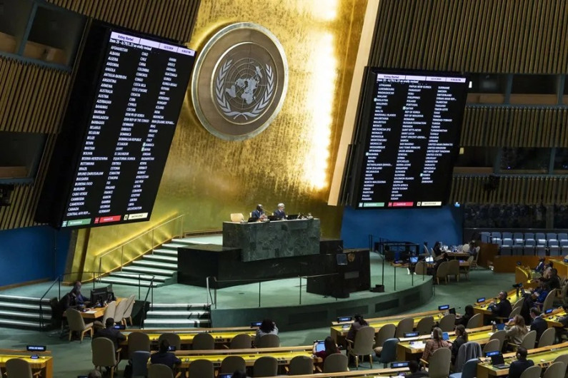 La Asamblea General aprueba por 149 la votos resolución española de apoyo a Palestina