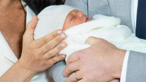 Las primeras imágenes del hijo de Meghan y Harry