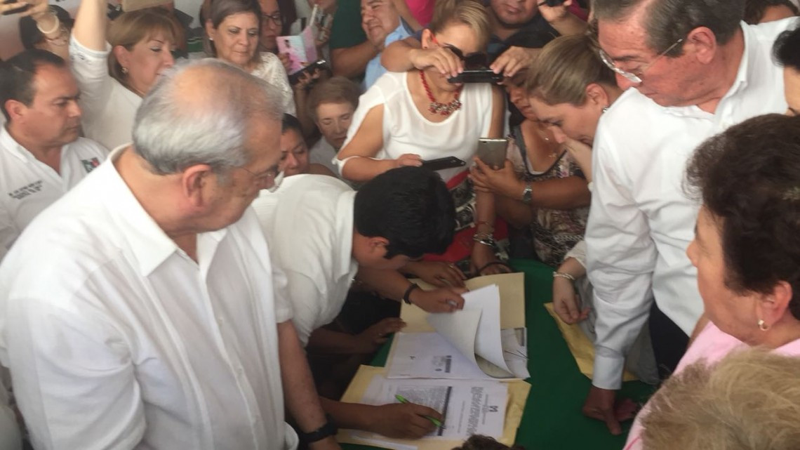 Se registra Magdalena Peraza Guerra como precandidata del PRI a la alcaldía de Tampico