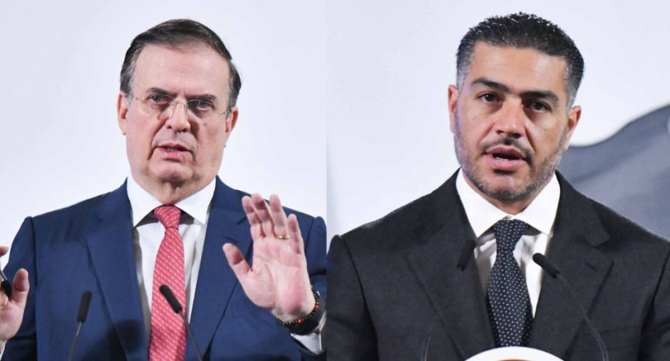 Ebrard y Harfuch entablan conversaciones con sus homologos estadounidenses