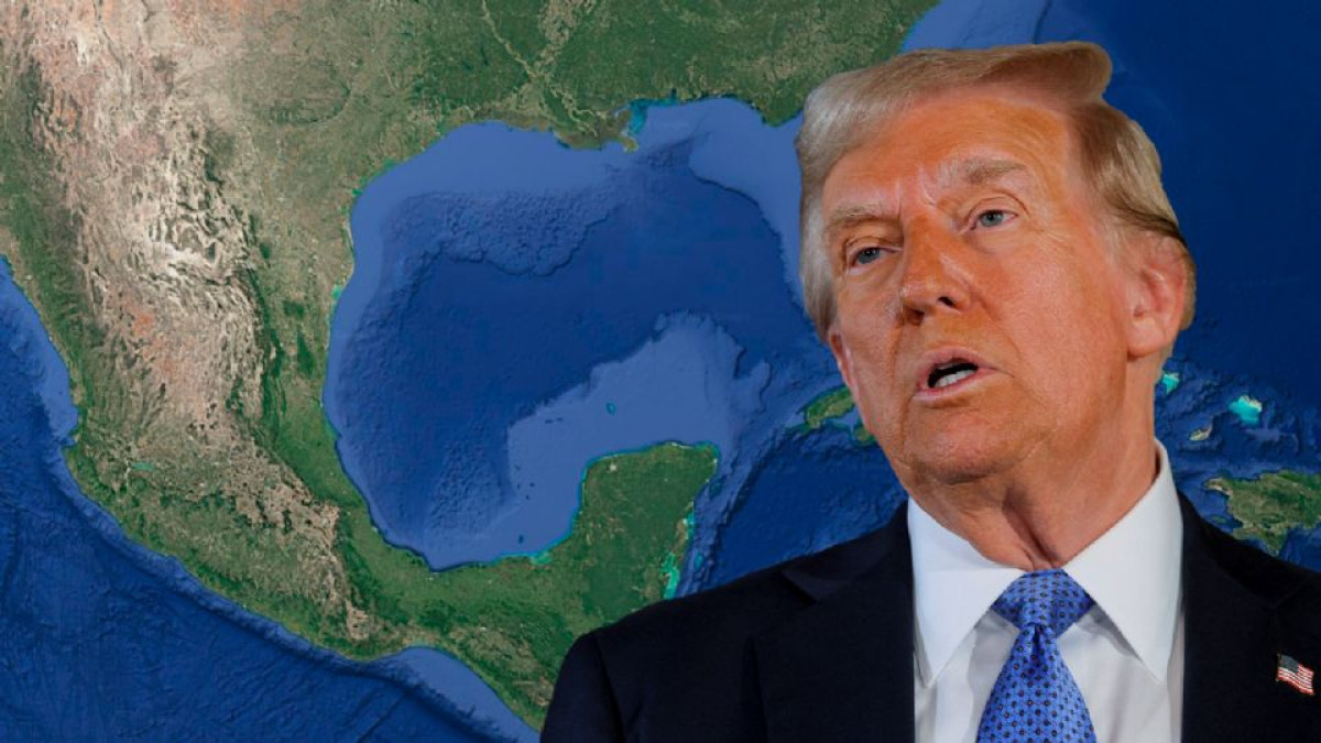Donald Trump amaga con renombrar al Golfo de México por 'Golfo de América'