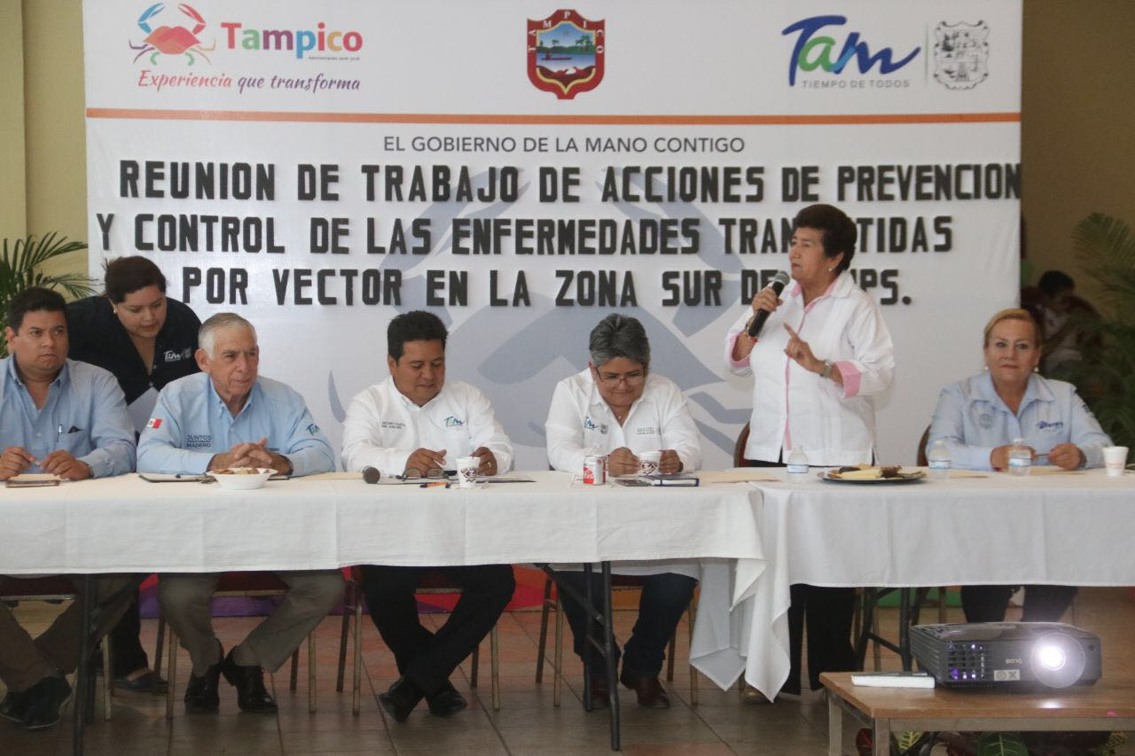 Participa Gobierno de Tampico en la décima reunión especial de trabajo con la Secretaria de Salud