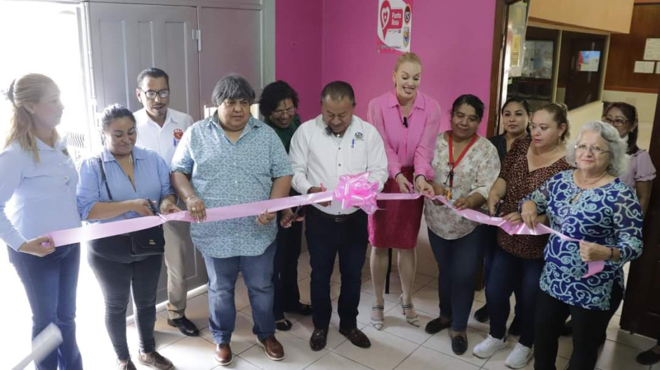 SJOIIM primer edificio sindical de maquiladoras en convertirse en Punto Rosa