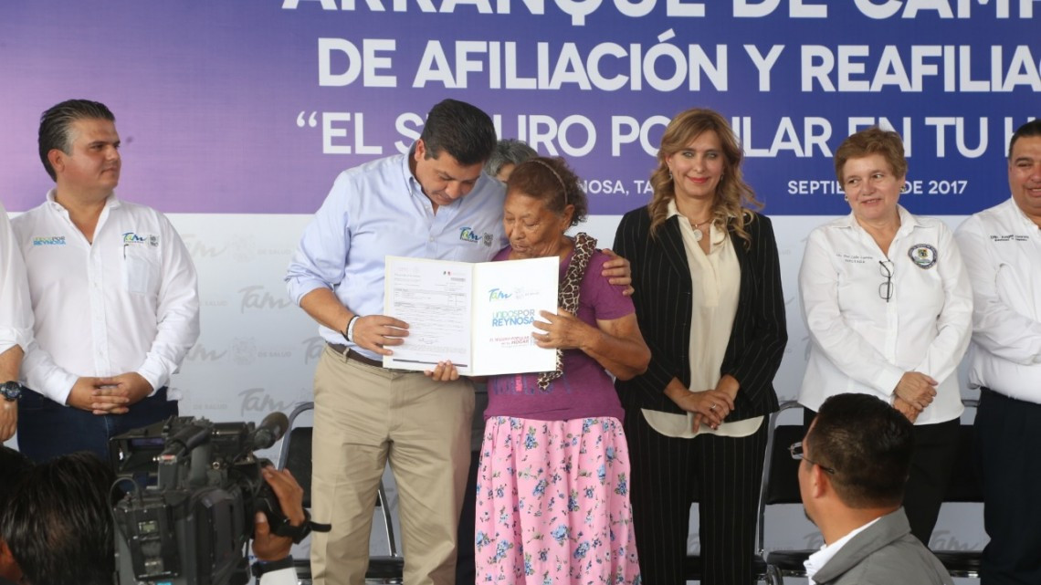 Inician Gobierno Estatal y Municipal "El Seguro Popular en Tu Hogar"