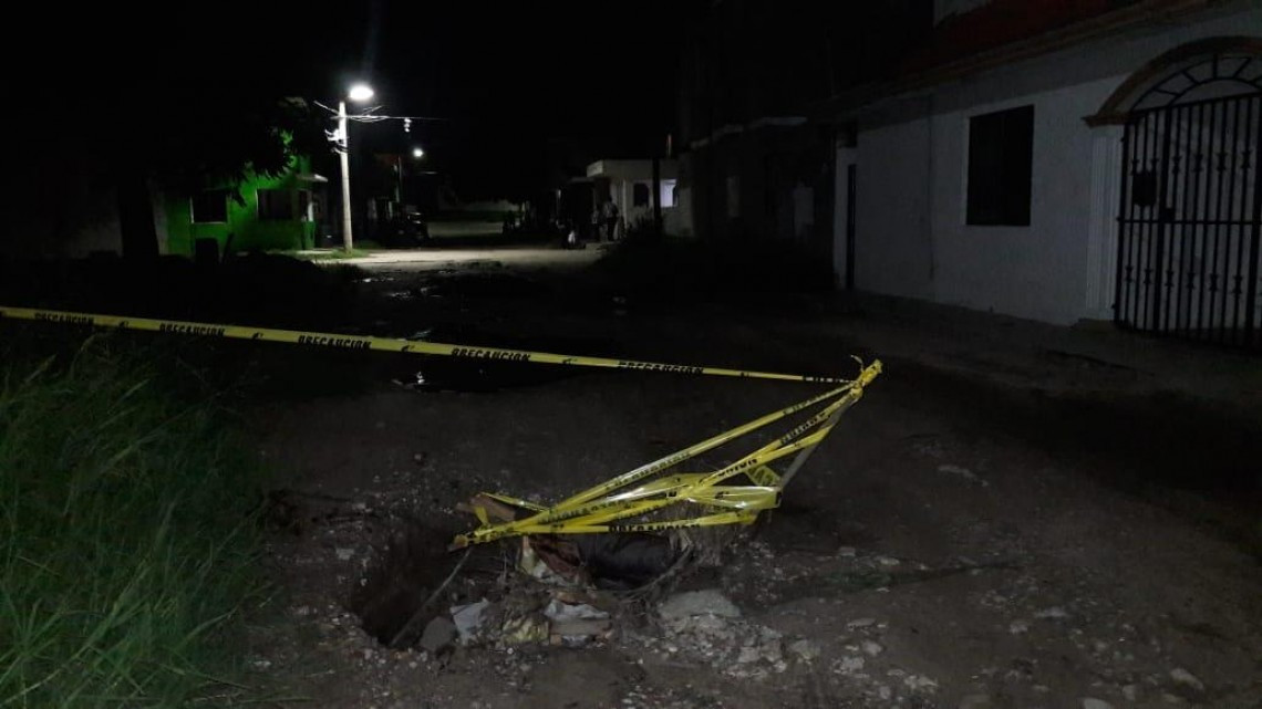 Suman 3 socavones en menos de 24 horas en Tampico