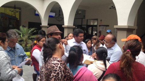 Vecinos de la Eugenio Hernández Flores, avanzan en proceso de regularizar su predio