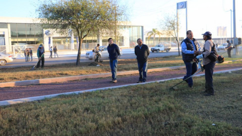 Firmes en objetivo de rescatar en espacios públicos en Victoria