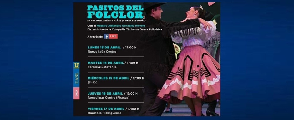 ¿Bailas Danza Folklórica y no has podido asistir a ensayos? La UANL tiene la solución