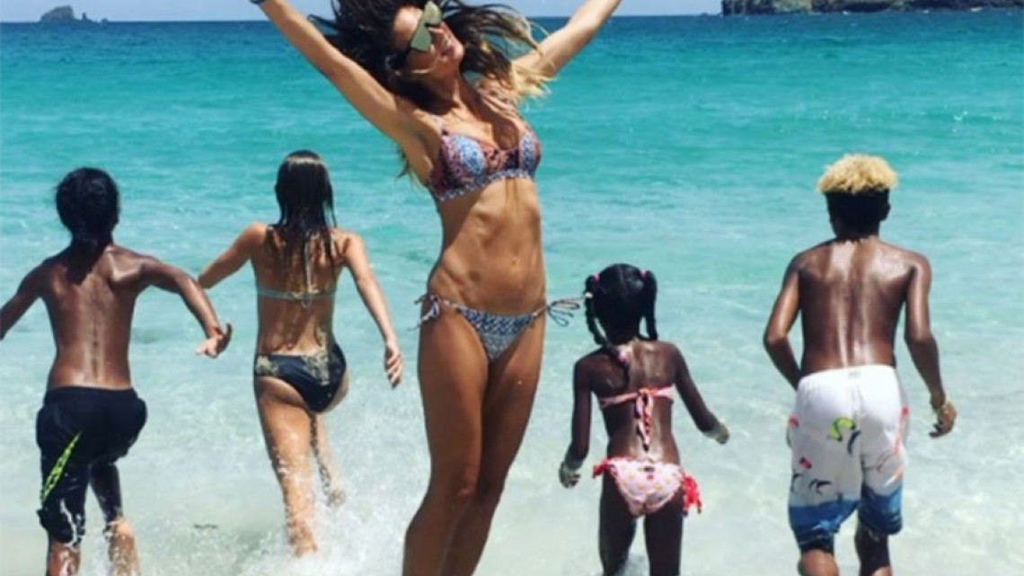 Heidi Klum publica “topless” en Instagram