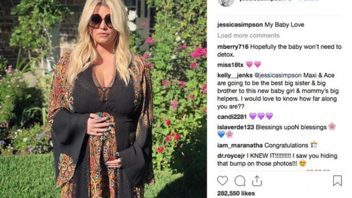 Jessica Simpson confirma que está embarazada