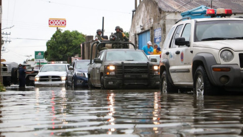 Supervisan colonias afectadas por lluvias