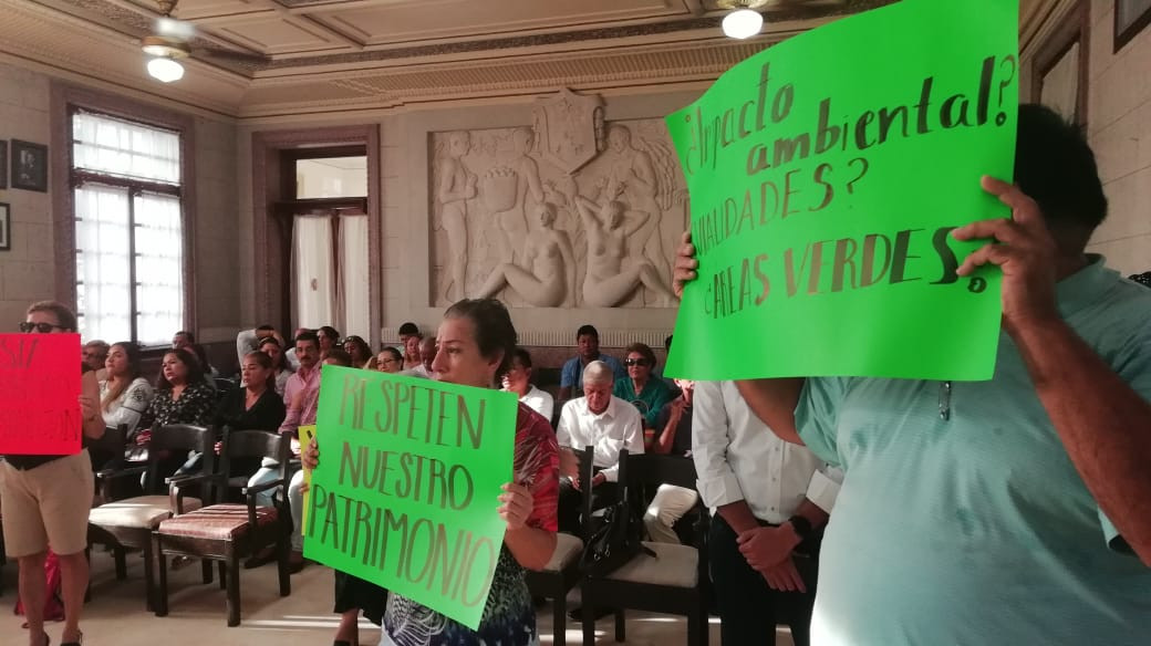 No a más torres de departamentos, bares, escuelas y restaurantes