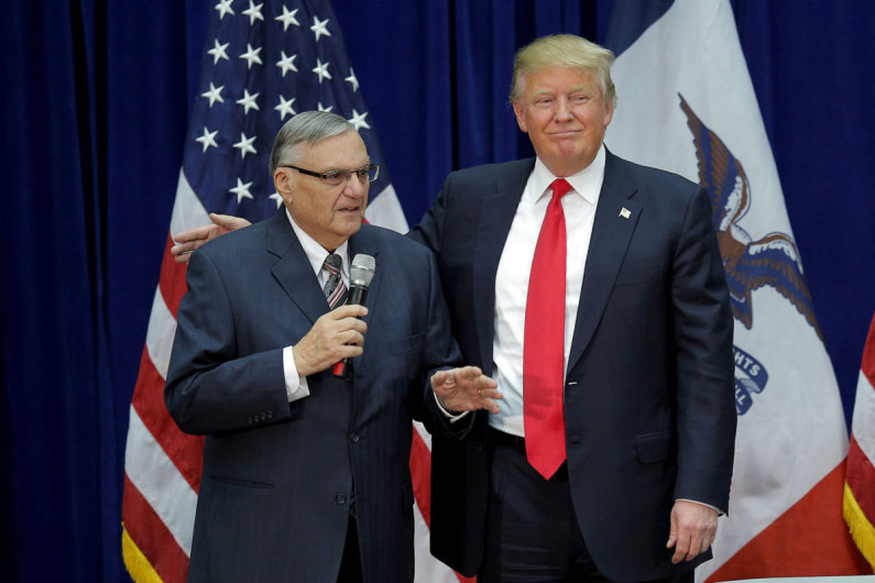 Otorga Trump perdón presidencial a Arpaio 