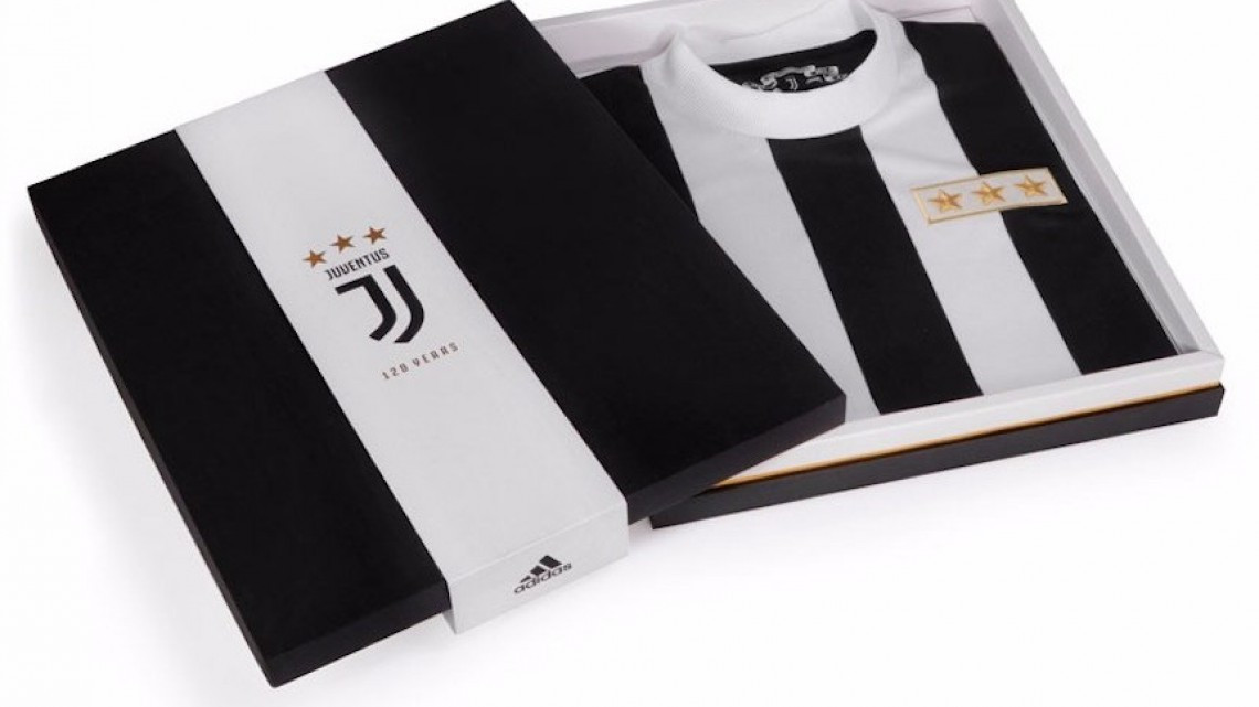 ¡El jersey de los 120 años de la Vecchia Signora!