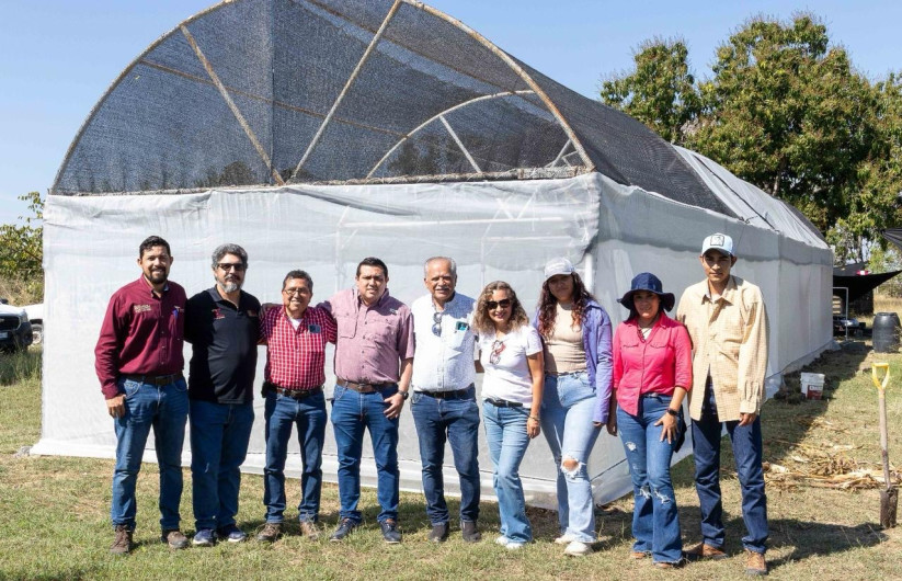Reciben estudiantes del Instituto Tecnológico Superior de El Mante asesoría en técnicas de sistemas de agricultura protegida