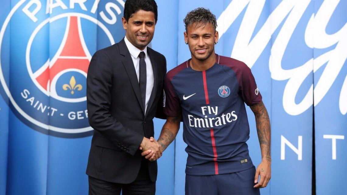  Neymar es presentado como nuevo jugador del PSG