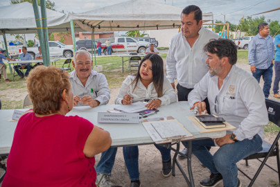 Lleva Secretaría de Bienestar Social brigada asistencial a Palmares; cientos de familias reciben beneficios