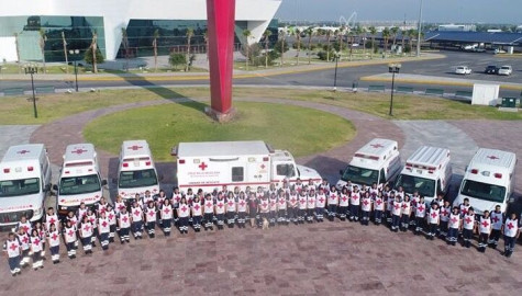 Cruz Roja Mexicana despliega a 33 voluntarios a Houston 