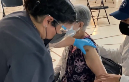 Dio inicio vacunación masiva contra el COVID-19 en Condado Cameron 