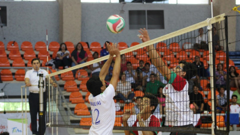 En puerta Olimpiada Estatal de Voleibol y Taekwondo
