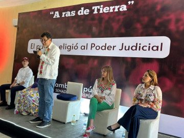 Participó Maki Ortíz en Asamblea Informativa presidida por el Senador Gerardo Fernández Noroña