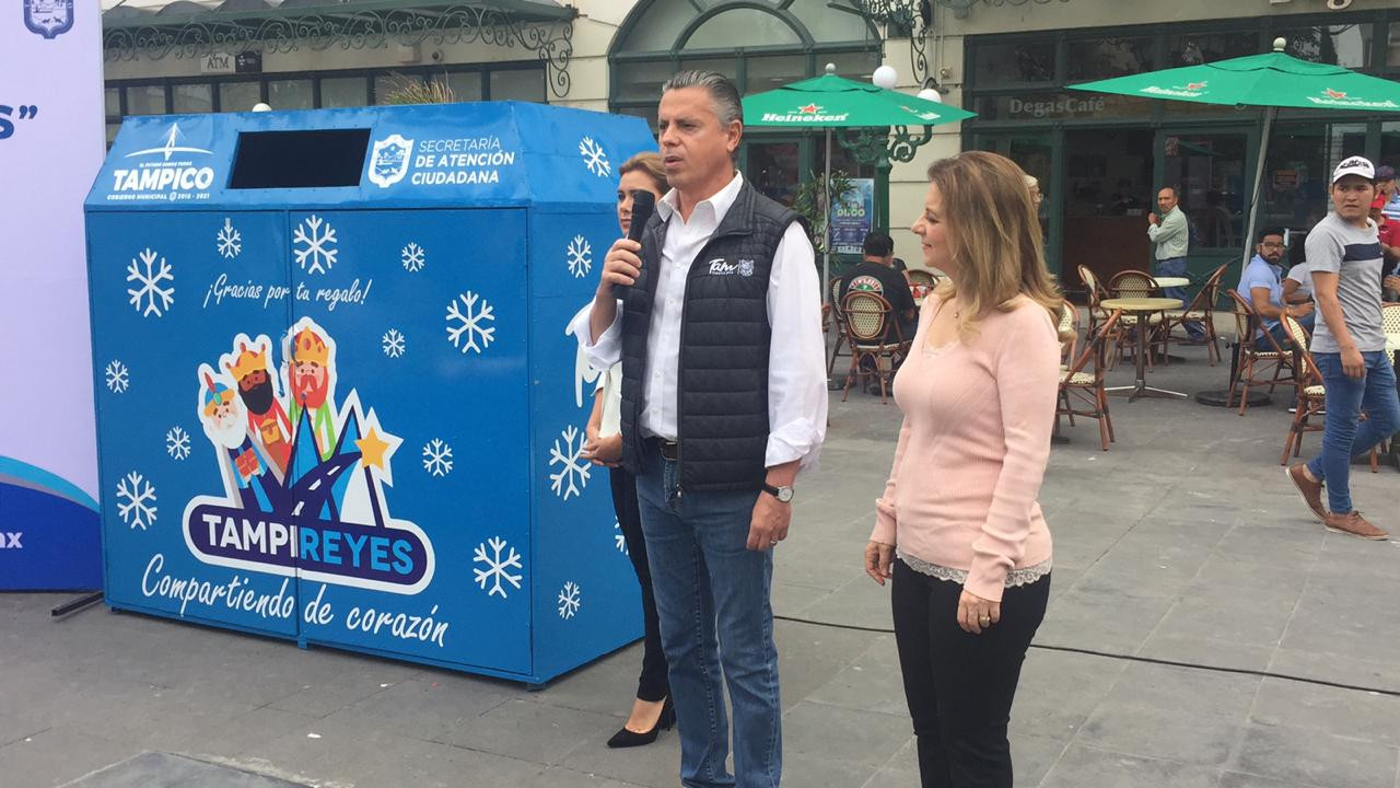 Ponen en marcha campaña de donación de juguetes “TampiReyes”